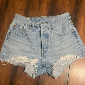 Levi’s denim shorts